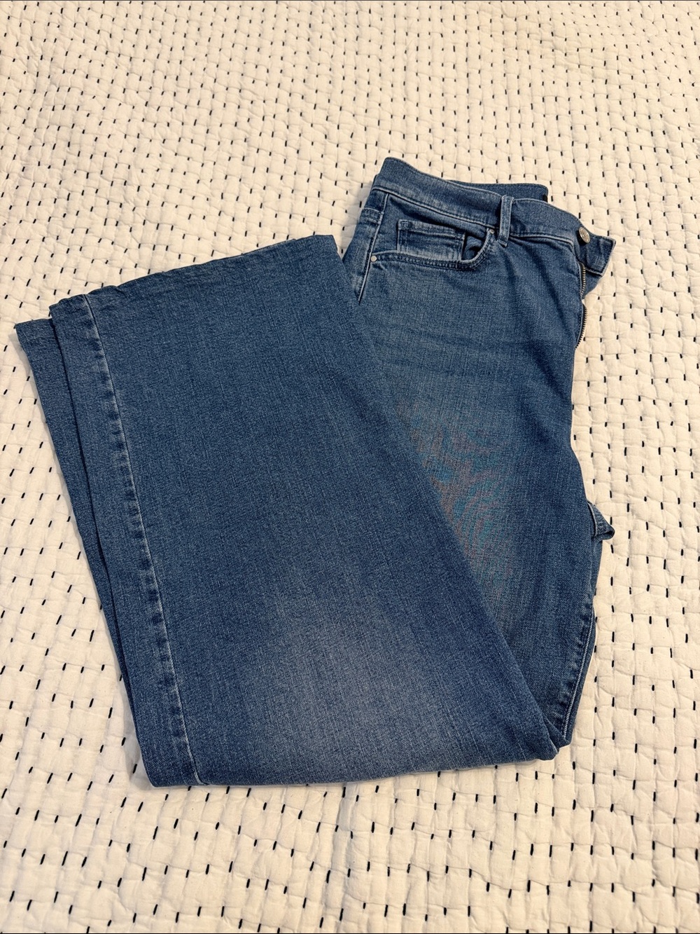 Ann Taylor Factory Blue Denim Jeans